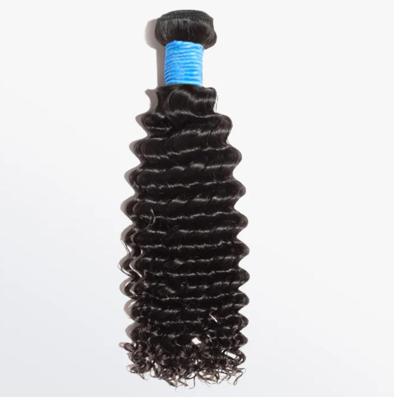 10 inch Deep Curly Virgin Brazilian Hair 1b