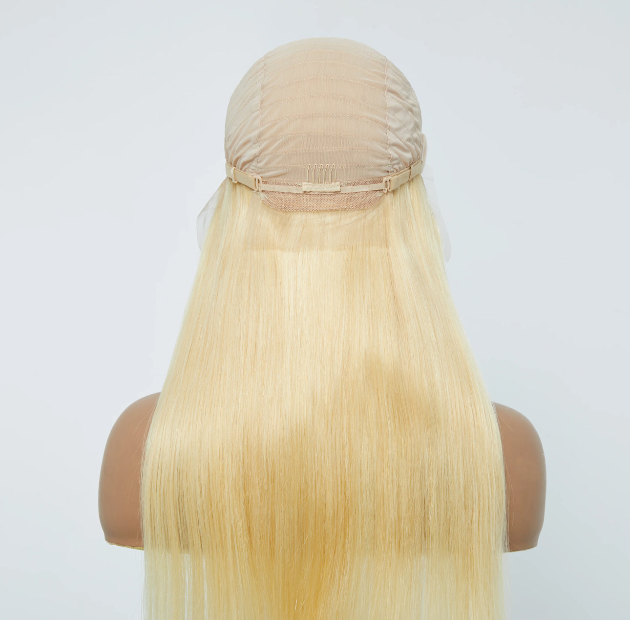 16 Inch Pre-Plucked 13"x4" #613 Straight Lace Frontal Wig 150% Density